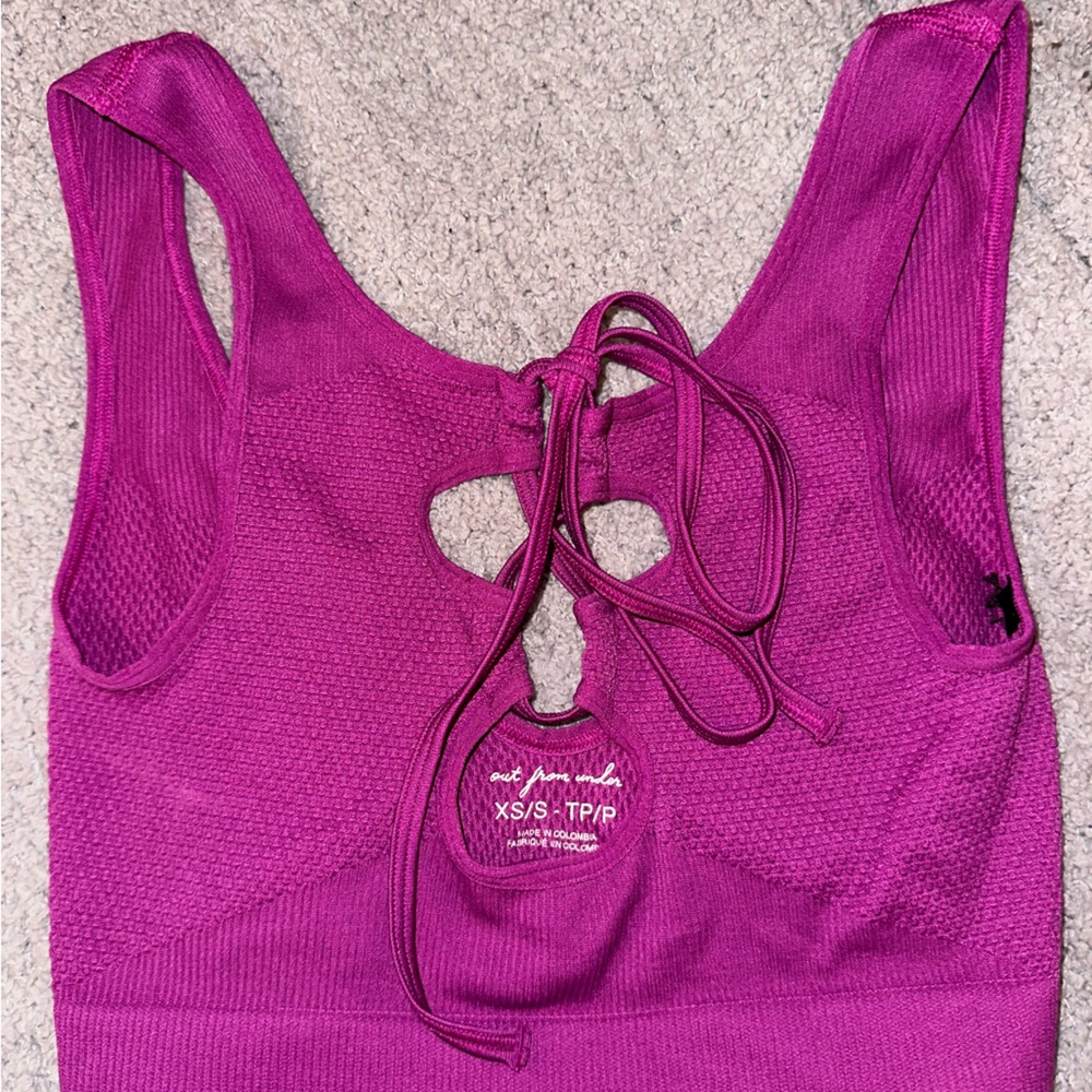 Out from Under Tie Bra Top